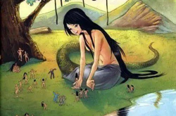 女娲的故事,创世神话中的母性力量与智慧